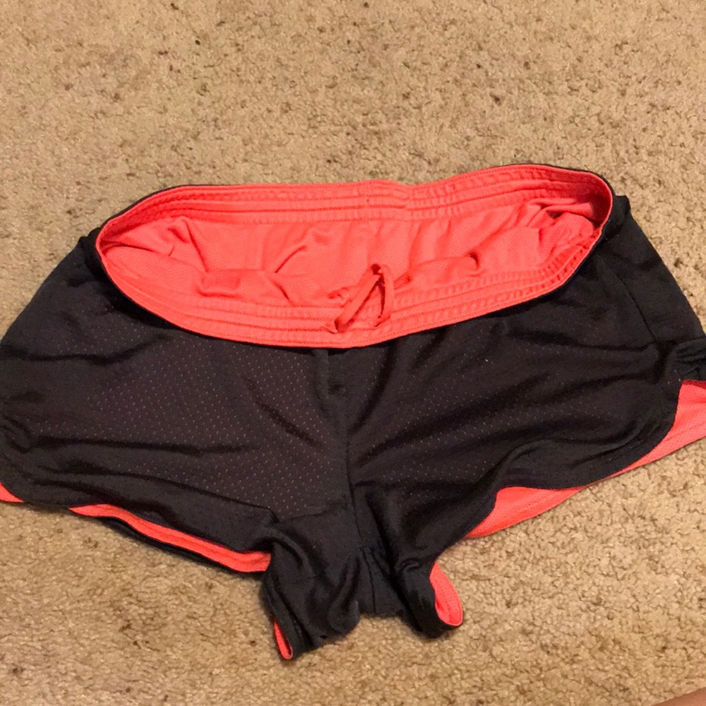 Reversible drawstring shorts